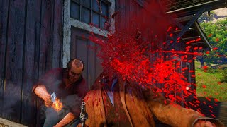 Red Dead Online  LeMat Revolver  Valentine Rampage [upl. by Meluhs136]