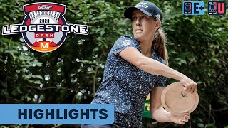 Round 1 Highlights FPO  2023 Ledgestone Open [upl. by Rebm]