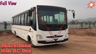 BharatBenz 914 Model Non AC Bus Walkaround View [upl. by Nnelg96]