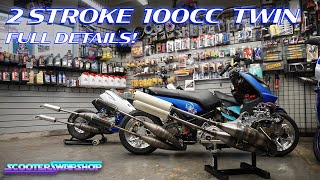 Yamaha Zuma 100cc twin 2 stroke  FULL DETAILS [upl. by Amikahs]