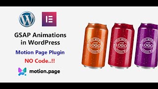 Advance Scroll Animations in WordPress using Elementor  Motion Page  No Coding [upl. by Hephzipa]