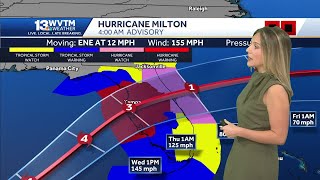 Hurricane Milton remains extremely dangerous as it heads toward Florida [upl. by Nyrual345]