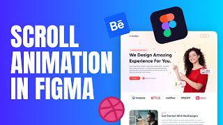 How to Create Full Page Website Scroll Animation in Figma  Figma Tutorial [upl. by Daren]