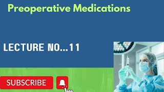 premedication  pre operative medication  preoperative evaluation [upl. by Dav]