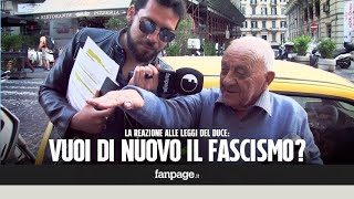 Come reagiresti alle leggi fasciste [upl. by Colville857]