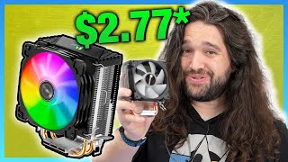 Testing the Cheapest Possible CPU Cooler  Jonsbo CR1200 Benchmarks amp Review [upl. by Asiluy37]