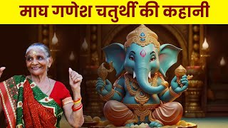 सकट चौथGanesh chaturthi ki kahaniMagh Ganesh chaturthiबड़े गणेश चतुर्थी की कहानी katha [upl. by Gonnella]