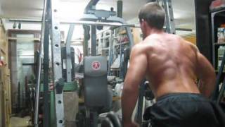 Eric  Back Training Bodybuilding  Posing [upl. by Melody]