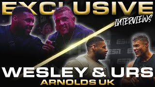 What EXACTLY happened at Arnolds UK  Wesley amp Urs REVEAL ALL amp the Open Bodybuilding Finals [upl. by Rialb]