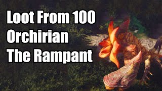 Loot from 100 Orchirian the Rampant [upl. by Ileek452]