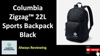 Columbia Zigzag 22L Backpack Black [upl. by Rubina]