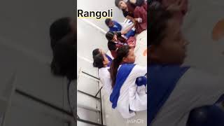 Desh rangila rangila song status🇮🇳🇮🇳 rangoli for diwali viralvideo viralshorts 💫desh bhakti song [upl. by Eityak449]