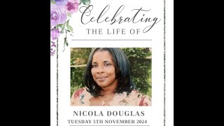 Homegoing Funeral Service of Nicola Douglas  051124 [upl. by Atteloc]