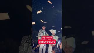 Watch full vlog PjDivya’s Life wedding pjdivya pjdivyakishadi [upl. by Zanas]