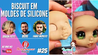 Biscuit e Moldes de Silicone  Vivian Pott Biscuitando com Vivi Redelease Podcast 25 [upl. by Onitsuj]