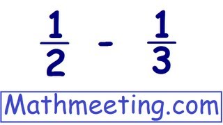 Adding Fractions  different denominators [upl. by Bernadine949]