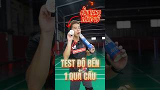 NHU SMOKE Test Độ Bền Cầu Taro Mới  vnb caulong badminton shortsvideo shorts [upl. by Kile]