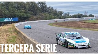 TC RAFAELA  Tercera Serie  Salida del Curvón  Ganó Diego Ciantini tc chevrolet car automobile [upl. by Aedrahs]