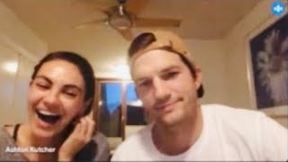 Mila Kunis and Ashton Kutcher livestream [upl. by Wein490]