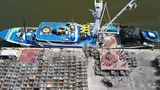 Unloading in La Union El Salvador [upl. by Lienhard296]