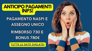 INPS Anticipa i Pagamenti Scopri Le Nuove Date di Ottobre [upl. by Zile]