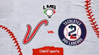 LMB  El Águila de Veracruz vs Tecos de los Dos Laredos en vivo  Liga Mexicana de Béisbol 2024 [upl. by Andrews]