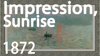 Impression Sunrise Claude Monet  4K UHD [upl. by Barnard]