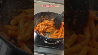 Red Sauce 🍝  youtubeshorts pasta recipe namak trending song subscribe viral redsaucepasta [upl. by Nwahsal686]