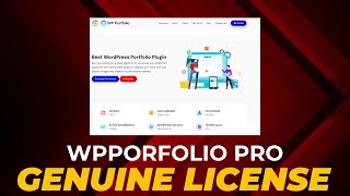 Download WPPorfolio Pro Plugin With Original License Key With Lifetime Auto Update [upl. by Hendon]