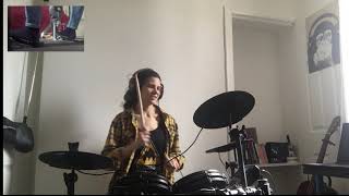 The Clash  White Man in Hammersmith Palais drum cover  Beginner [upl. by Aihsaei]