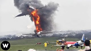 Tragic Most Terrifying Catastrophic Plane Crashes Filmed Seconds Before Disaster  Best Of The Week [upl. by Straub366]