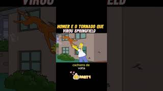 Homer e o Tornado que Virou Springfield PART 1 [upl. by Eelano]