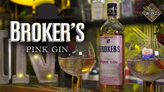 Brokers Pink Gin Review  The Ginfluencers UK [upl. by Nyleve]