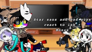 Sans Aus Reacts to Ink pt8  REPOST [upl. by Enairb]