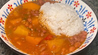 Puerto Rican Habichuelas Guisadas Stewed Beans ❤️🇵🇷 [upl. by Ewall112]