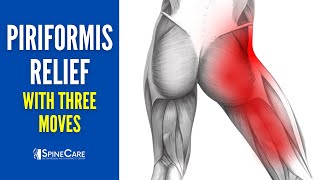 3 Moves for INSTANT Piriformis Pain Relief [upl. by Uyerta]