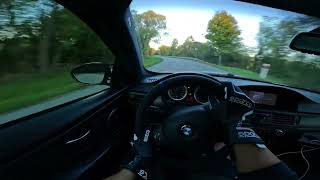 POV I’m trying to run away from another M3 e92 Pure Eventuri Plenum sound pure happiness… [upl. by Uzia]