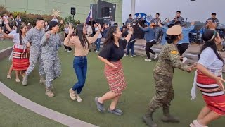 Soyosoy Community Dance With BJMP Band at SM Baguio Musikalayaan 2024 [upl. by Adel713]