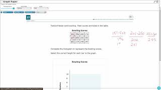 6th Grade STAAR Practice Representing Numeric Data 612A  5 [upl. by Drahsar]