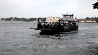 Ferry service between Vypeen and Fort Cochin [upl. by Farrison]