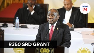 WATCH  SONA 2024 Ramaphosa announces R350 social relief grant will be extended and improved [upl. by Meras583]