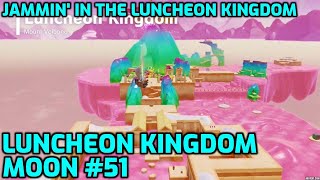 Super Mario Odyssey  Luncheon Kingdom Moon 51  Jammin in the Luncheon Kingdom [upl. by Eciralc]