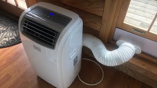 1 YEAR REVIEW black amp decker “portable air conditioner” 12000 btu [upl. by Diannne]