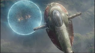 Boba Fett uses SEISMIC CHARGE in Slave I again 🥵🥵  Star Wars The Mandalorian Ep 15 [upl. by Onifur]