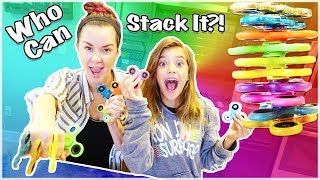 FIDGET SPINNER STACKING GAME [upl. by Nylteak]