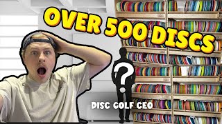 Exploring A Disc Golf CEOs INSANE 5000 Disc Collection [upl. by Fee]