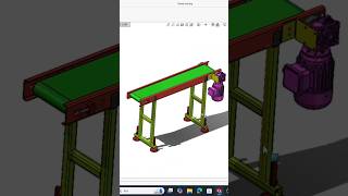 SolidWorks Konveyör Tasarımı [upl. by Lula]