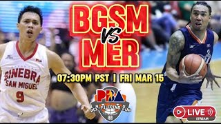 🔴PBA LIVE  GINEBRA VS MERALCO  LIVE SCORE amp PLAY BY PLAY  COMMENTARY  ELIMINATION ROUND [upl. by Rriocard]