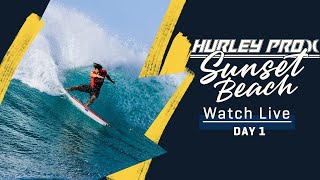 WATCH LIVE Hurley Pro Sunset Beach 2023  Day 1 [upl. by Claiborn317]