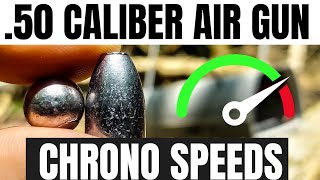 50 Cal Air Guns  How Fast Are They Dragon Claw and Hammer [upl. by Eadie]